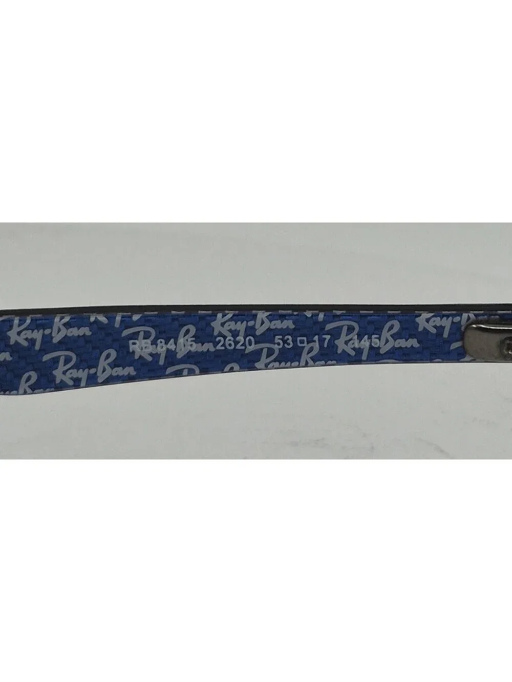 Ray-Ban RB8415 2620 Matte Gunmetal Carbon Fiber Eyeglass Frames Only 53-17-145